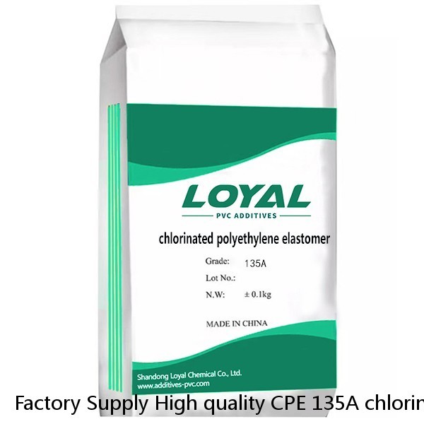 Factory Supply High quality CPE 135A chlorinated polyethylene CAS 64754-90-1