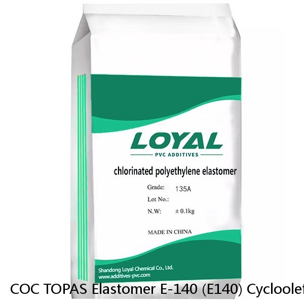 COC TOPAS Elastomer E-140 (E140) Cycloolefin Copolymer Resins