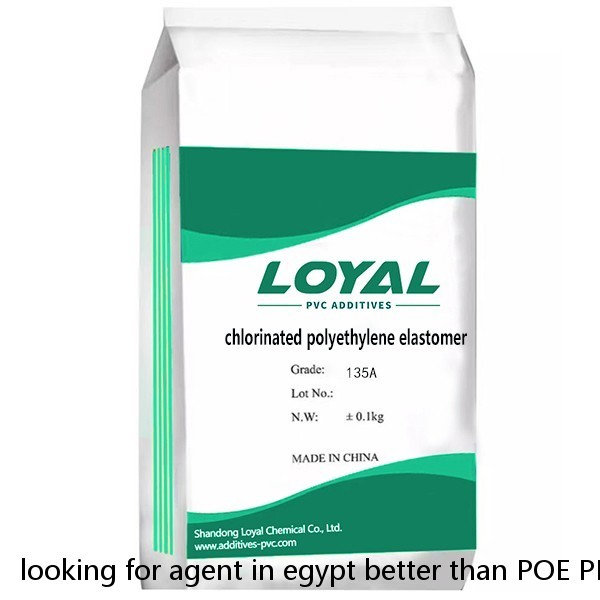 looking for agent in egypt better than POE PP flexibilizer polyolefin elastomer