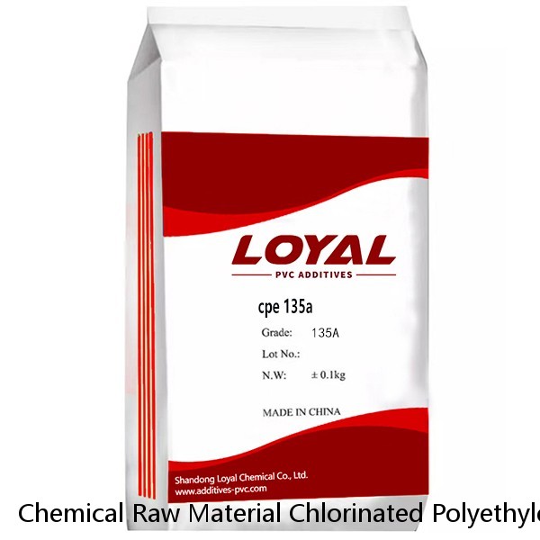 Chemical Raw Material Chlorinated Polyethylene Impact Modifier CPE 135A