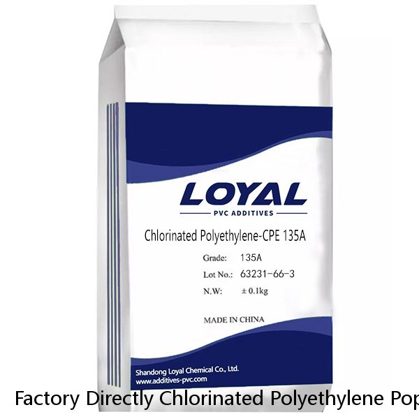 Factory Directly Chlorinated Polyethylene Popular Virgin Chlorinated Polyethylene CPE 135A