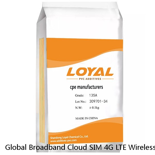 Global Broadband Cloud SIM 4G LTE Wireless Router Wifi HotSpot 5G Network CPE Router