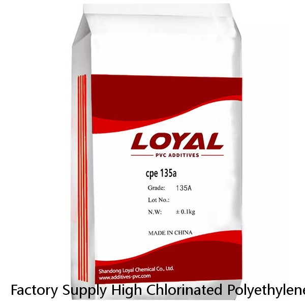 Factory Supply High Chlorinated Polyethylene Resin CPE 135A